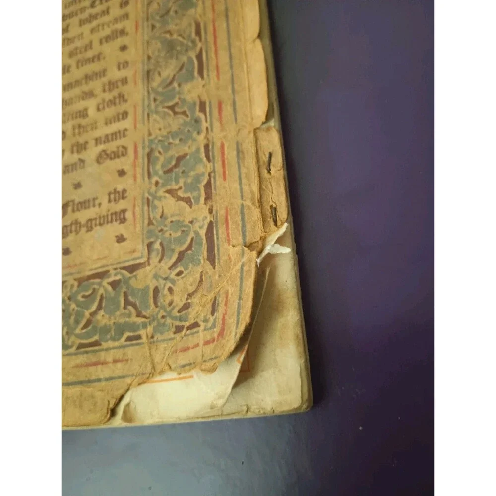 Antique 1910 Gold Medal Flour Cook Book Washburn-Crosby Co. Soft Cover Book